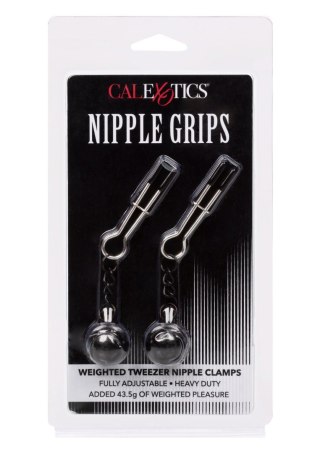 Klipsy na sutki metalowe z obciążeniem Calexotics 11,5 cm