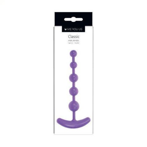 Kulki analne Me You Us Classic fioletowe 16 cm