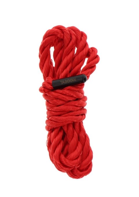 Lina do bondage Taboom 150 cm 7 mm czerwona