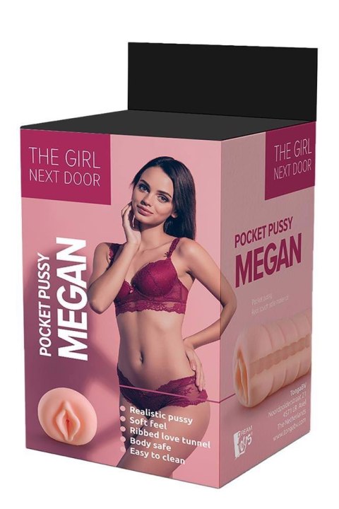 Masturbator realistyczny Megan TPE 10,5 cm