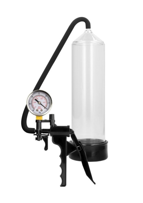Transparentna pompka próżniowa Pumped Elite Beginner z manometrem 23 cm