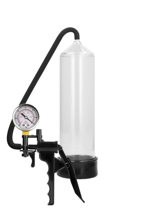 Transparentna pompka próżniowa Pumped Elite Beginner z manometrem 23 cm