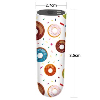 Wibrator mini akumulatorowy Donut Lovetoy 8 cm wodoodporny