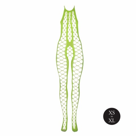 Bodystocking neonowy Ouch! zielony UV XS/XL