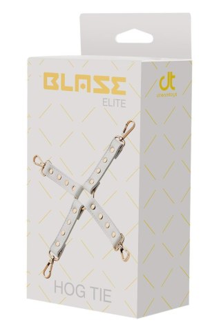 Hogtie Blaze Elite biały ze sztucznej skóry