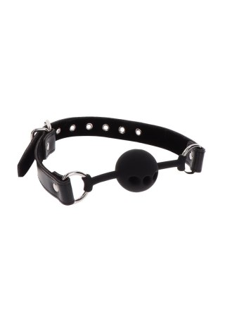 Knebel z kulką silikonową Taboom czarny 63 cm