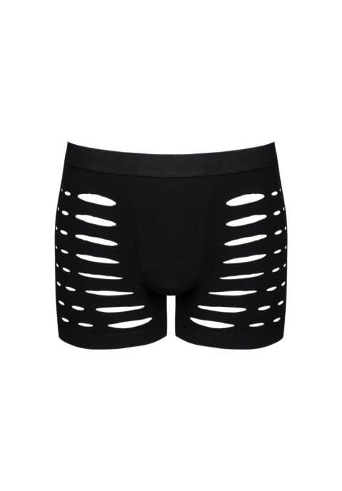 Obsessive M104 czarne bokserki z wycięciami S/M/L