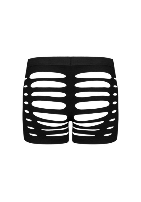 Obsessive M104 czarne bokserki z wycięciami S/M/L