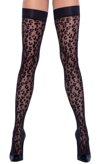 Pończochy samonośne Cottelli LEGWEAR leo 30 den