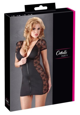 Sukienka z zamkiem Cottelli PARTY czarna M
