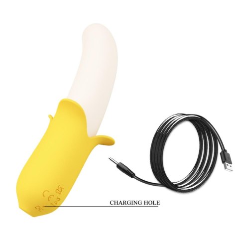 Wibrator punktu G silikonowy Banana Geek Pretty Love USB