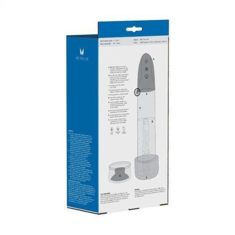 Automatyczny masturbator pompujący Me You Us Platinum Duo USB