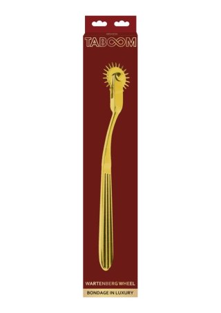 Koło Wartenberga Taboom złote metalowe 18.5 cm