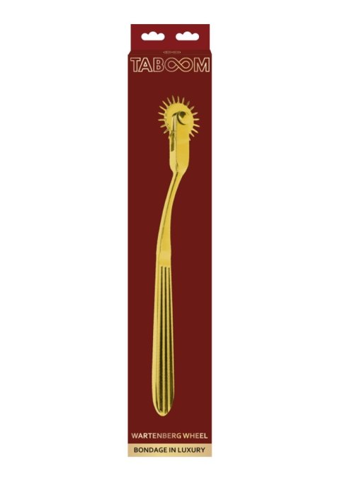 Koło Wartenberga Taboom złote metalowe 18.5 cm