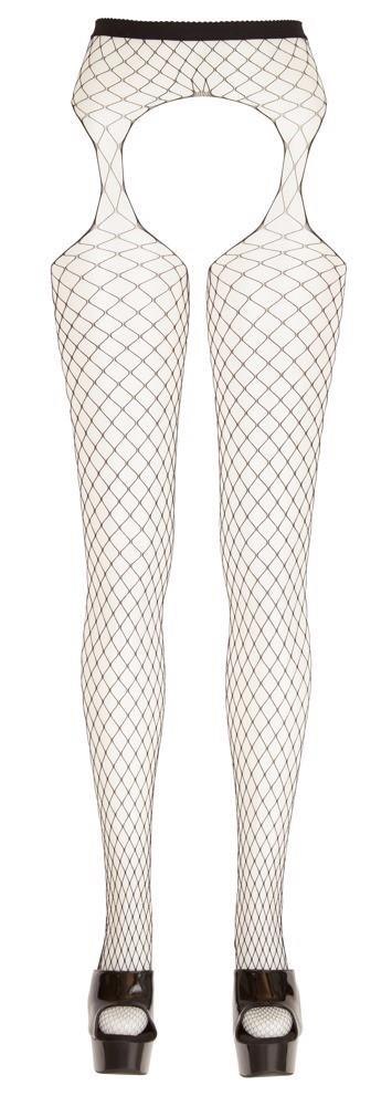 Rajstopy siateczkowe z wycięciami Cottelli LEGWEAR S-L