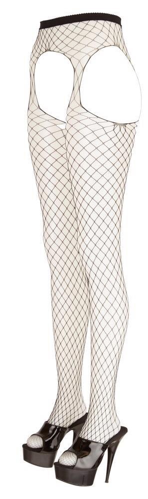 Rajstopy siateczkowe z wycięciami Cottelli LEGWEAR S-L