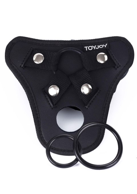 Uprząż do straponu ToyJoy poliestrowa czarna