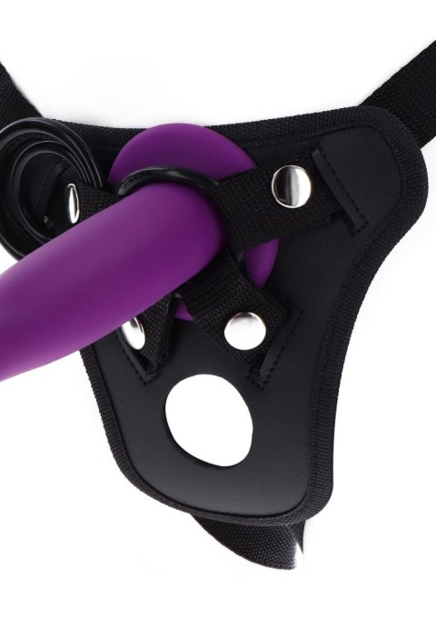 Uprząż do straponu ToyJoy poliestrowa czarna
