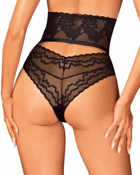 Figi otwarte Obsessive Arienna czarne XS/S