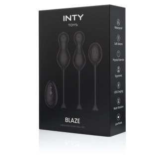 Kulki Kegla wibrujące INTY Toys Blaze z pilotem 10 trybów USB