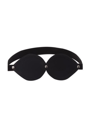 Opaska na oczy Taboom Infinity czarna wegańska skóra 23 cm