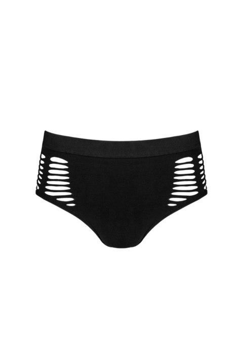 Slipy Obsessive M101 czarne z wycięciami na biodrach S/M/L