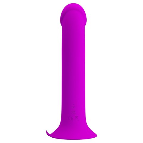 Wibrator analny Pretty Love Murray fioletowy 12 wibracji przyssawka