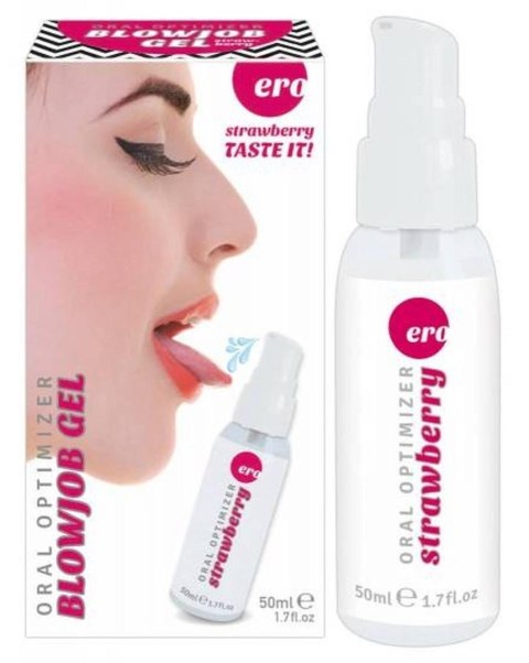 Żel Hot Oral Optimizer truskawkowy stymulujący 50ml