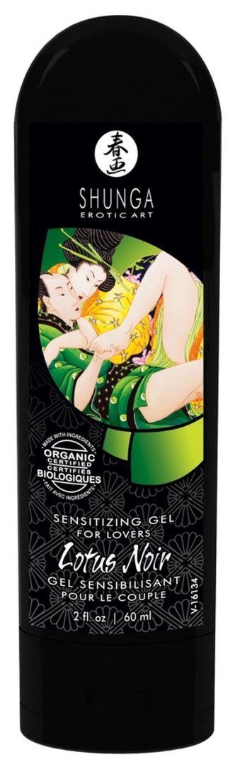 Żel chłodzący stymulujący Shunga Lotus Noir 60ml
