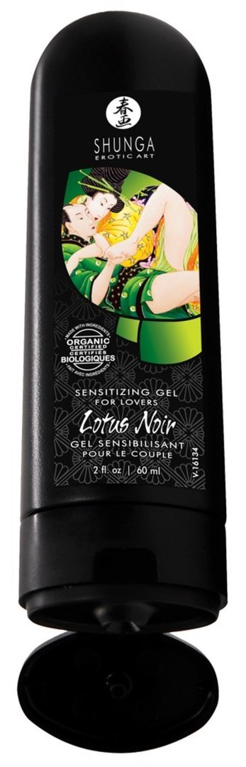 Żel chłodzący stymulujący Shunga Lotus Noir 60ml