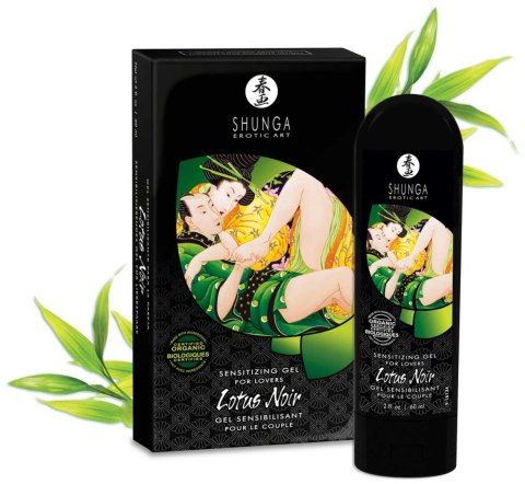 Żel chłodzący stymulujący Shunga Lotus Noir 60ml