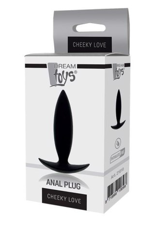 Korek analny smukły Cheeky Love ekstra mały czarny Dream Toys
