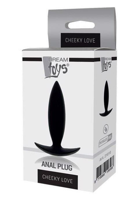 Korek analny smukły Cheeky Love ekstra mały czarny Dream Toys