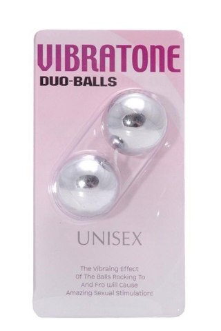 Kulki duo Vibratone srebrne
