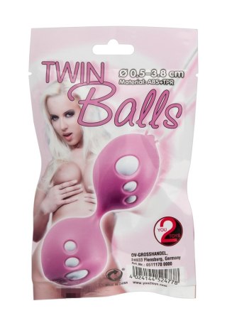 Kulki miłosne You2Toys Twin Balls 11 cm TPR