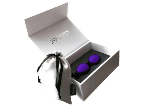 Kulki silikonowe Joyballs secret fioletowo czarne