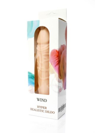 Realistyczne miękkie dildo z cyberskóry z przyssawką B Series Weather