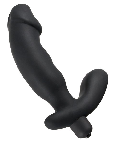 Wibrator analny Rebel czarny silikonowy 15 cm