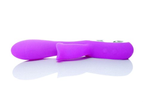 Wibrator punktu G Lyla silikonowy 12 funkcji USB fioletowy wodoodporny