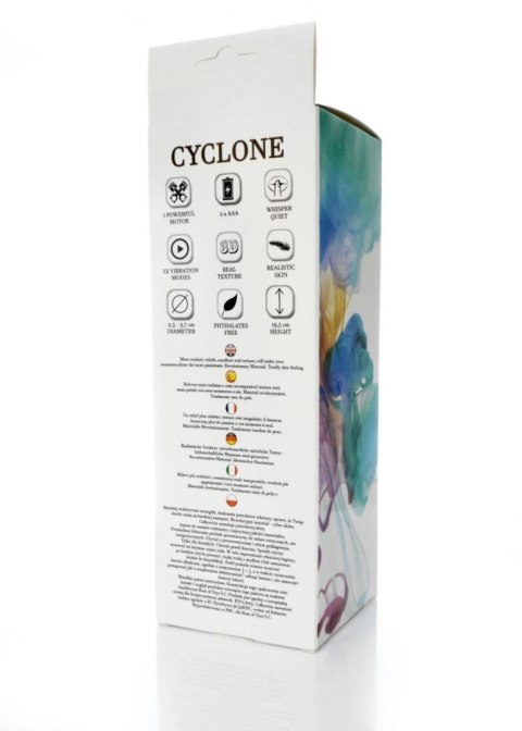 Wibrator realistyczny Cyclone CyberSkin 12 funkcji