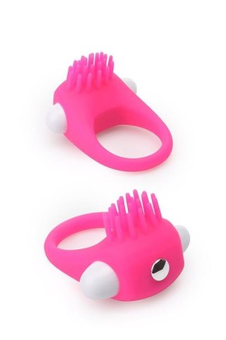 Wibrujący pierścień erekcyjny silikonowy Dream Toys różowy