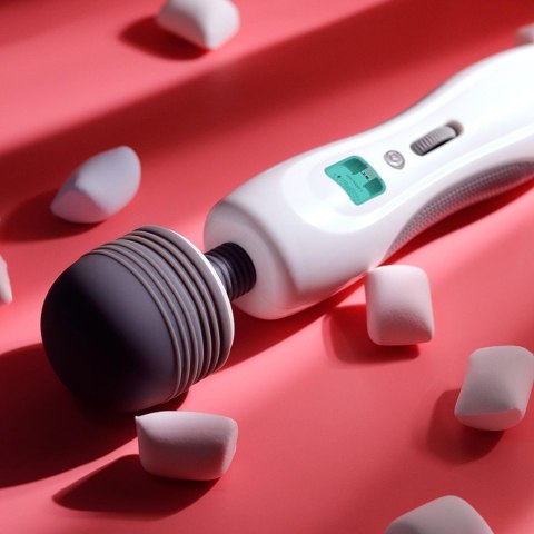 Masażer silikonowy LED B Series Cute biały USB wodoodporny