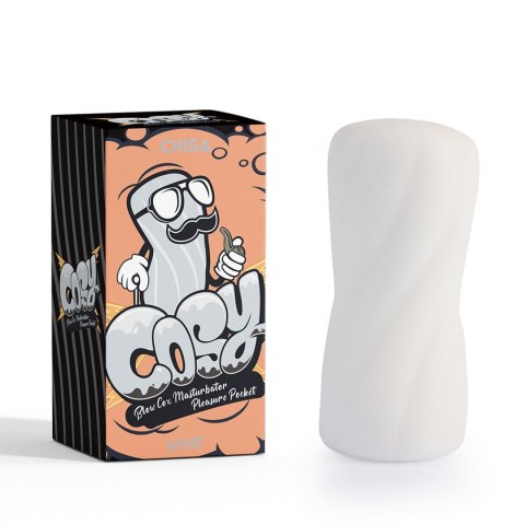 Masturbator kieszonkowy TPE Cosy Pleasure Pocket biały