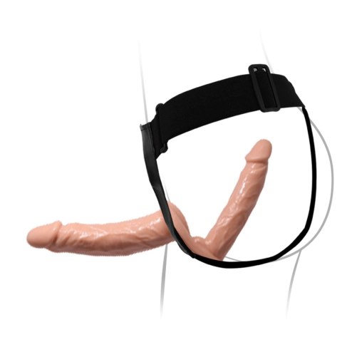 Strap-on podwójny Baile 18 cm i 15 cm