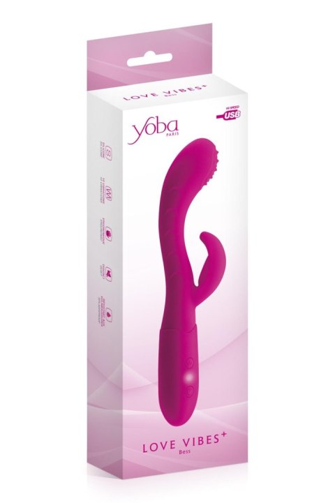 Wibrator króliczek Yoba punktu G USB