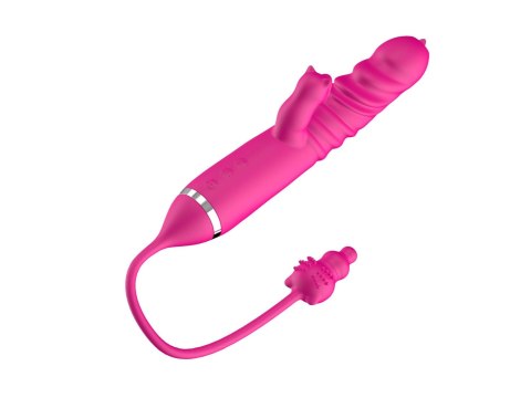Wibrator lizający potrójna stymulacja pchnący B Series Cute