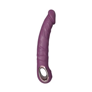 Wibrator realistyczny fioletowy B Series Cute USB wodoodporny