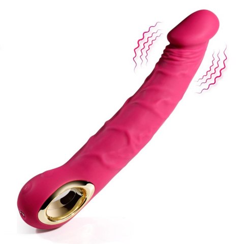 Wibrator realistyczny silikonowy B Series Cute różowy USB wodoodporny