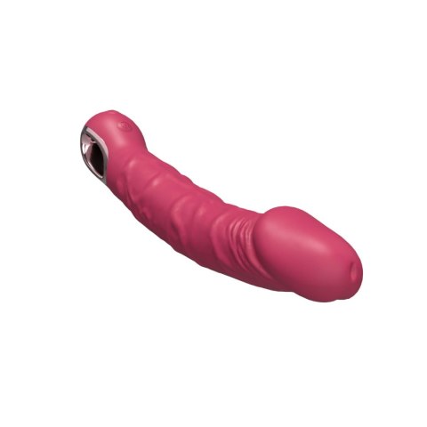 Wibrator realistyczny silikonowy B Series Cute różowy USB wodoodporny