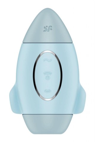 Wibrator z falami ciśnienia Satisfyer Mission Control niebieski
